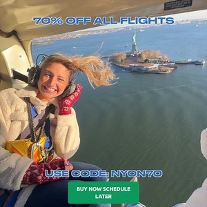 🚁$99 OFF-PEAK HELICOPTER TOURS ✨ The Ultimate New York City Helicopter Experience Helicopter Flights Over NYC 😎 Take the Perfect Shoe Selfie With a Doors-Off Flight Over Manhattan! Get Ready to Fly Over New York City 🚁 | FlyNYON