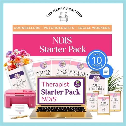 NDIS Starter Pack for Therapists: Editable Templates & Checklists (digital Download) - Etsy