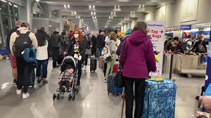 42K views · 189 reactions | Travelers arrive at Cleveland Hopkins International Airport on what is known as one of the busiest travel days of the year. TSA has been screening 2 million passengers a day. | News 5 Cleveland | Facebook