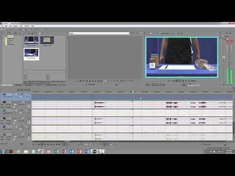 How to edit Multiple cameras (multicam) in Sony Vegas Pro
