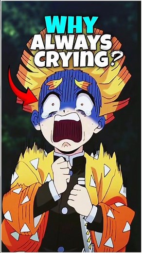 Why did Zenitsu cry and get scared when he saw demons ?#demonslayer #anime #zenitsu #infinitycastle