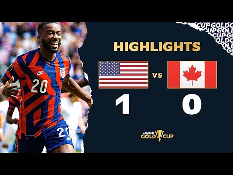 Highlights: USA 1-0 Canada - Gold Cup 2021
