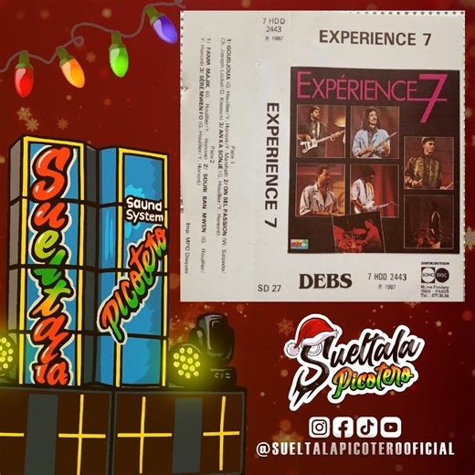 8.2K views · 195 reactions | RECOMENDADO!!!!  Tema: Goudjoua Piconema: El Yaya Artista: Experience 7 Año: 1987 #sueltalafindeaño #Recomendado #sueltalapicoterooficial | Sueltala Picotero | Facebook