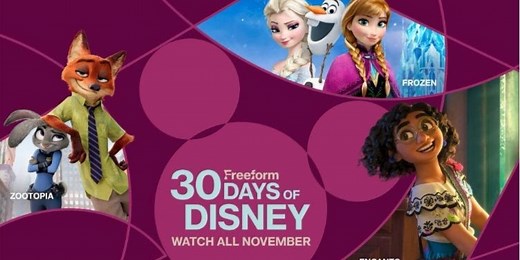 Freeform Schedule: '30 Days of Disney' November Lineup