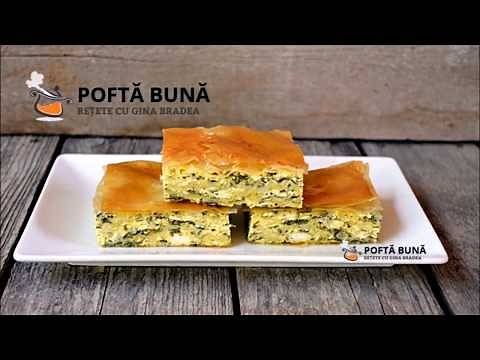Salted cheese and spinach pie (step by step recipe)