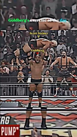Scott Steiner Becomes Goldberg’s Daily Workout 🏋️‍♂️😤 #ScottSteiner #Goldberg