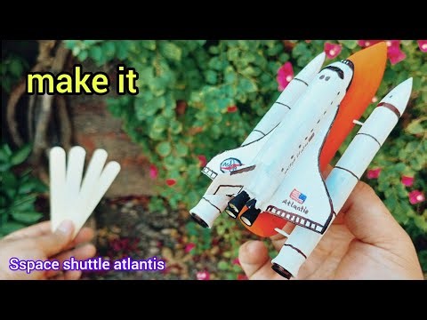 DIY🚀Space Shuttle Atlantis NASA: Build 😍your own shuttl