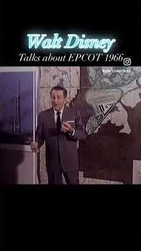 Walt Disney Talks About EPCOT 1966!