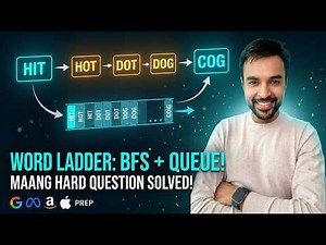 Word Ladder (LeetCode 127) | Interview Essential | BFS , Level Order Traversal