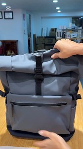 Xiaomi Roll Top Casual Backpack កាតាបស៊េរីថ្មីចុងក្រោយបំផុតពី Xiaomi ដែលការ Design ស្អាត ប្រណិត ជាមួយរូបរាងដ៏ Premium🧳 #backpack #xiaomibackpack | Mi Home - Santhormok