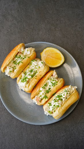 CheatMeats BBQ & Grill Experts on Instagram: "Skull Island Prawns Rolls 🦐 Creamy sauce meets sweet brioche rolls with this mouthwatering combo. These are the ultimate party starter with some of the sweetest, meatiest prawns you will ever taste 🤤 Full written recipe below ⬇️ - Bring a large pot of water to the boil and season with salt. - Add 6-8 Skull Island Prawns to the pot and boil for 5-6 minutes until firm. - Transfer straight from the pot in to an ice bath to stop the cooking process. -
