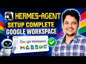 Setup Hermes Agent with Google Workspace - Google Gmail, Google Sheets, Google Docs, Calendars