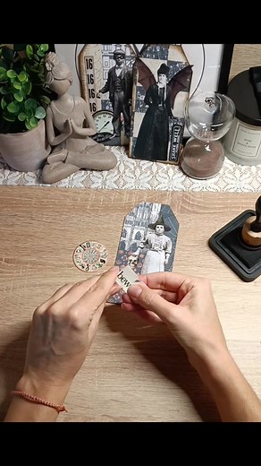 Come craft with me! 🎃 Let’s make quick and easy Halloween tags for your folio or junk journal.🕸️✨ | MyJournals