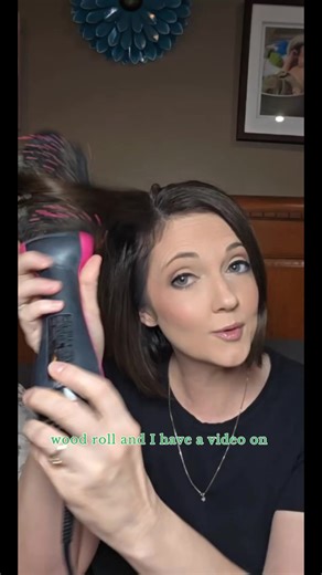 Revlon One-Step Volumizer Hair Dryer and Styler - Black Pink Nylon, 1100 Watts - Smooth, Brush