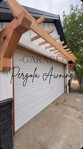 62K views · 6.5K reactions | Garage Pergola Awning Done  I have...