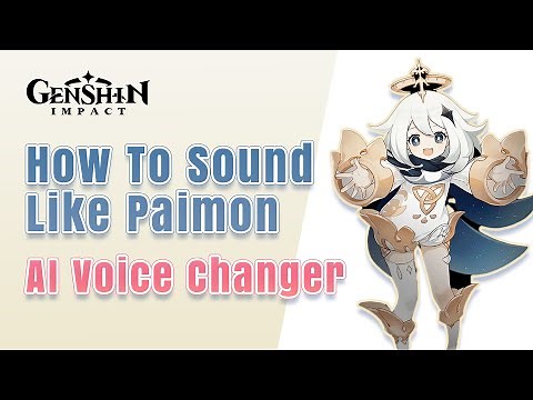 【Tutorial】How to Sound Like Paimon on PC and Phones | AI Voice Changer