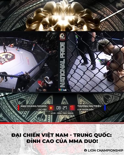 Đại chiến Việt Nam - Trung Quốc: Đỉnh cao của MMA Duo Vietnam vs China: The Ultimate MMA Duo Showdown Nguồn: LION Championship #masteroffightchampionship #lionchampionship | Master of Fights Championship
