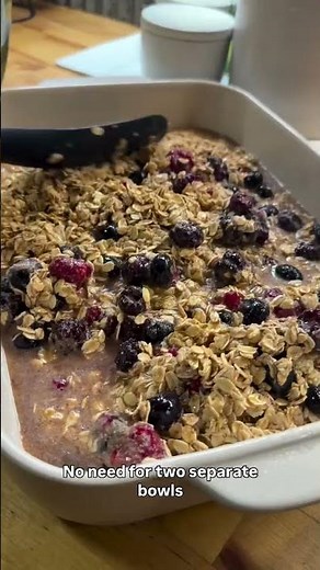 Easy Baked Oatmeal Recipe | Healthy Meal Prep Breakfast for the Week