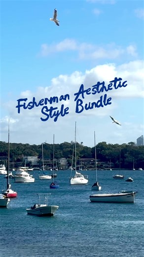 Fisherman Aesthetic style bundle 🐟 Everything that went into this bundle: 💫Vintage vibrant blue sweater 💫Vintage 100% cotton flannel 💫Vintage red collard sweater 💫Vintage sweater vest Want a bundle of your own? Send me a DM! #stylebundle #thriftbundle #thrifting #pinterest