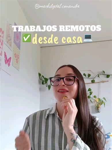 Trabajos Remotos para que hagas desde casa 💻✨ ✅ clase gratuita de la última en mi perfil #ingresosextra #ingresosdesdecasa #infoproductos #productosdigitales #ia