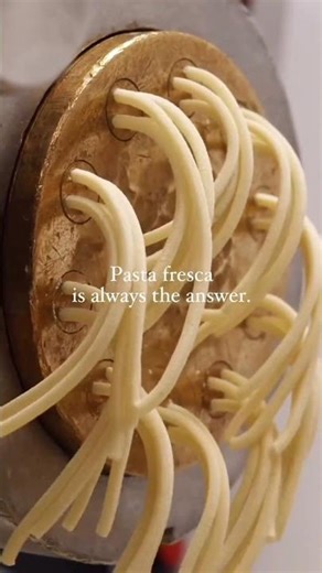 Pasta Fresca is Always the Answer 🍝✨