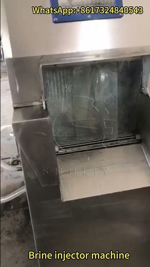 Brine Injector Machine | Automatic Meat Marination & Injection Equipment | Working Demo