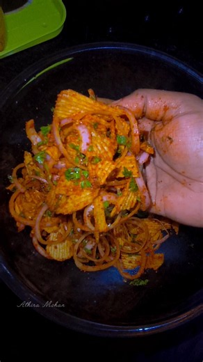 #viral spicy onion chips Crispy, Spicy & Super Addictive Snack 🔥🌶️