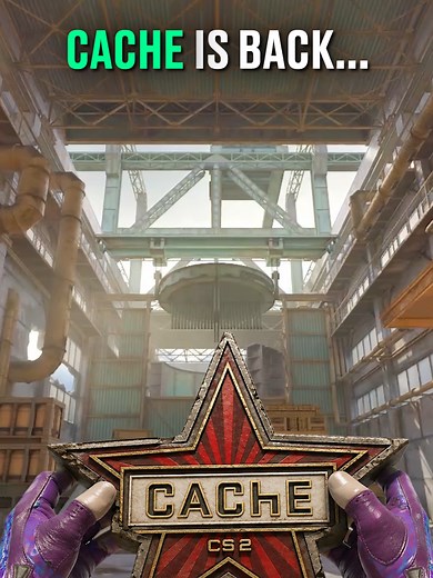 Cache is finally back! ☢️ #cs2 #cs2clips #cs2videos #cs2news #cs2update