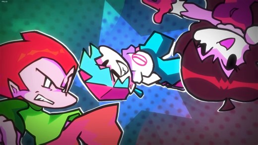 新年快乐+元旦快乐！ 给大家送个fnf腐化半官方模组！（演示）