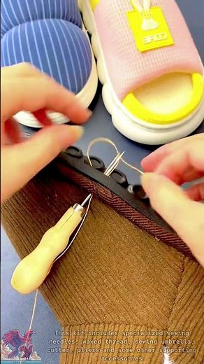 Super durable manual shoe sewing tools || Shoe manufacturing