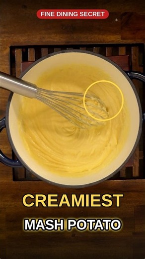 The Secret to Fine Dining Creamy Mashed Potatoes #cookingtips #easyrecipe #mashpotato #kitchentips
