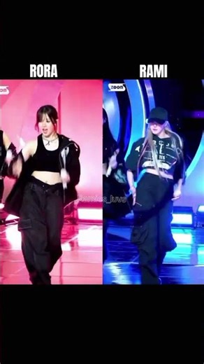 RORAMI click clack dance with PHONK song!! does it fit?? #babymonster #rami #rora #kpop #fypシ