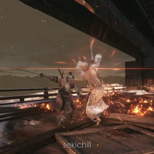 Sekiro - Fight in Flame - Isshin Ashina 隻狼ボス戦 #sekiro #隻狼 #gaming #darksouls #bossfight #soulcalibur