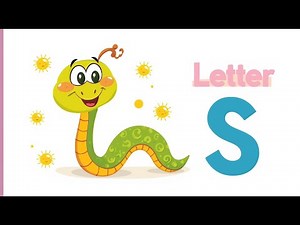 نطق حرف S للأطفال بطريقة الجولي فونكس | Letter S Phonics for Kids