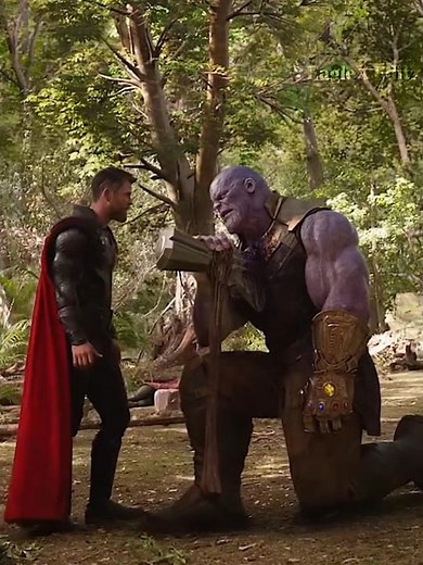 Thor Overpowers Thanos 😱🔥 Epic Marvel Power Edit | MCU Short