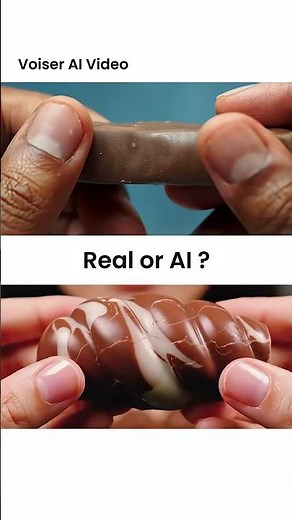 Which one is AI and which one is real? 👀Take a guess before the reveal.