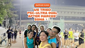 VLOG: What running in PhilSports Arena oval in Pasig is like after Marcos' SONA