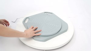 Car Truck Wheel Alignment Turntable, 6613 LBS Capacity Pair of Wheel Alignment Turn Plates 360° Rotating Front End Turn Plate Table for Garage or Auto Repair Shop