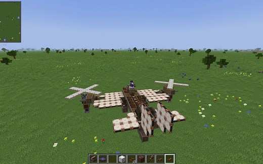 【Minecraft】倾转旋翼轰炸机 Create   Clockwork   valkyrienskies