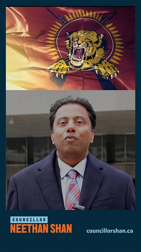 November 21st is Tamil Eelam National Flag Day. Tamil Eelam National Flag is a core part of our identity. It incorporates our histories from centuries ago as well as honours the sacrifices made by those who fought for our freedom in Tamil Eelam. As a nation, Eelam Tamils stand proudly together across the world to celebrate and honour our flag today and every day. | Neethan Shan