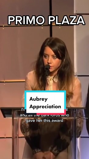 All the more reason to appreciate Aubrey Plaza. In retrospect I wonder how much of Pratt’s response was a bit. #aubreyplaza #parksandrec #satan #nickofferman