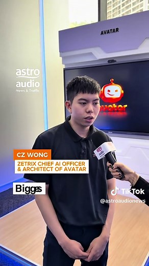 What is Avatar AI? Astro Audio News speaks with Zetrix Chief AI Officer and the Architect of Avatar, CZ Wong, to learn more about the blockchain-powered platform developed by Zetrix AI and the China Academy of Information and Communications Technology (CAICT). Designed for creators and enterprises, Avatar enables intelligent digital twins that can think, interact and transact securely and autonomously. @zetrix.official @zetrix_avatar #AstroAudioNews