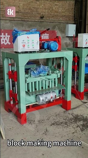 🧱 Semi-Automatic Brick Making Machine — Affordable, Efficient, Reliable!