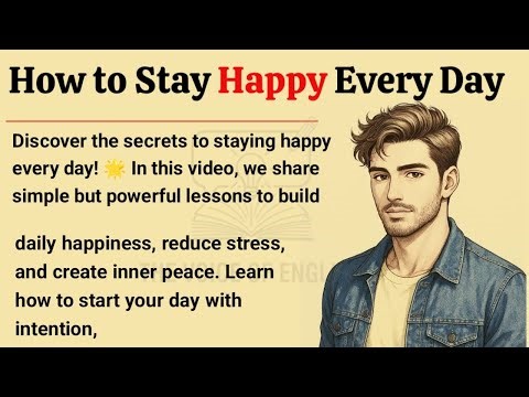 How to Stay Happy Every Day || Build peace purpose & Daily joy | Motivational video | simple life ✅️