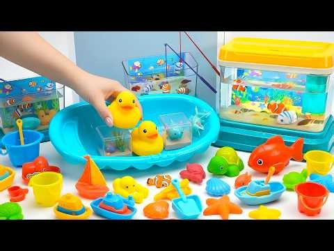 60 Minutos de Unboxing Satisfactorio del Acuario Robo 🐠 Axolotl Nadador y Peces Robóticos ASMR