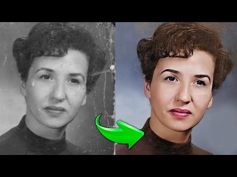 How to Restore Damaged or Old Photos (Best Method) #photoshop