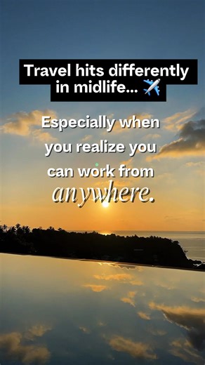 So here's the thing nobody tells you about getting older... You start realizing all those rules you've been following? Most of them are made up. Like the one that says you have to choose between making money and actually enjoying your life. Or that travel is something you do on your two weeks off. If you're lucky. Or that starting something new in your 50s is too late. Yeah... turns out? All lies. I'm literally sitting in Thailand right now. Working. Travelling. Living. All at the same time. And