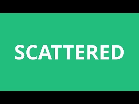 How To Pronounce Scattered - Pronunciation Academy