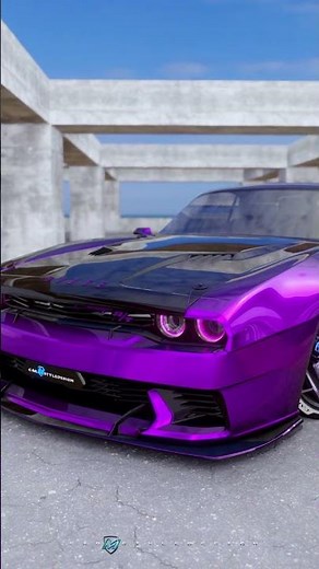 Dodge Challenger 1970 Restomod #carmstyledesign #dodgechallenger1970