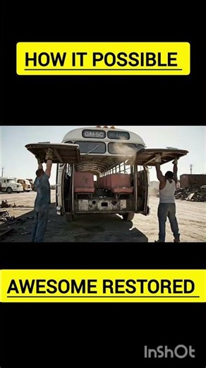 ASMR Car Restoration 1954 GMC PD-4501 Scenicruiser Full Restoration From Total Disrepair to - Class